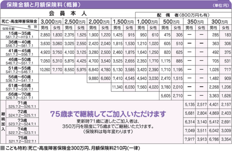 group2022 保険金額2022
