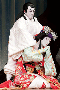 2012年5月観劇のつどい「鳴神」(写真左・嵐 圭史/右・河原崎 國太郎) 2012年5月観劇のつどい「鳴神」(写真左・嵐 圭史/右・河原崎 國太郎)