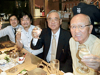 日本酒の会の様子