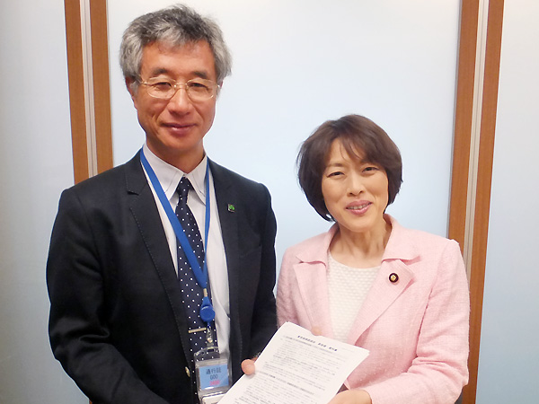 田村智子議員・右(参・共産) 田村智子議員・右(参・共産)