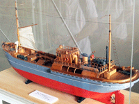 第五福竜丸模型（大石氏作成）