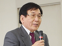 都福祉保健局との懇談に臨む拝殿会長