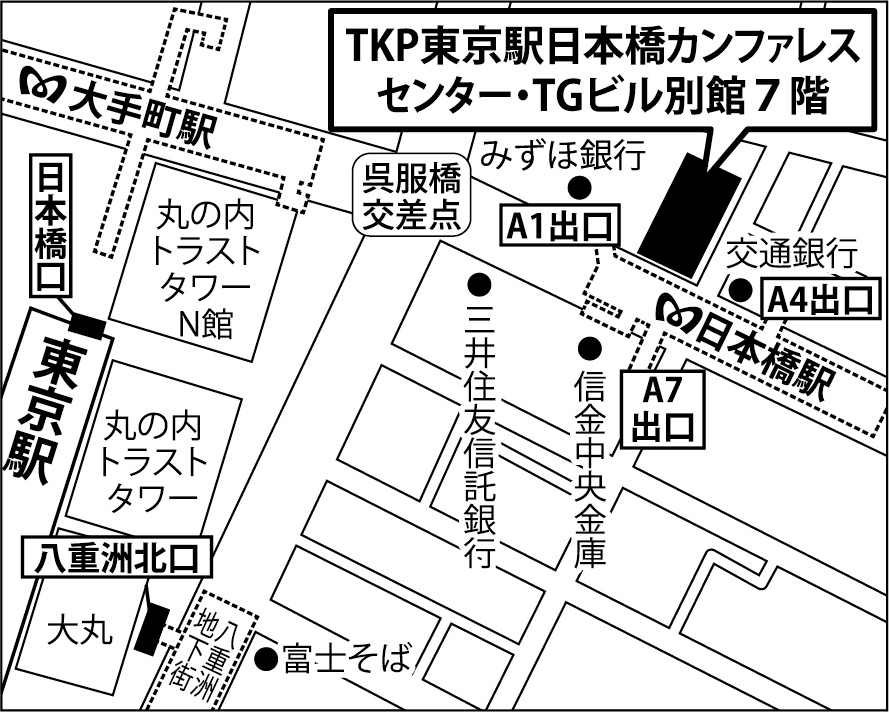 TKP日本橋地図